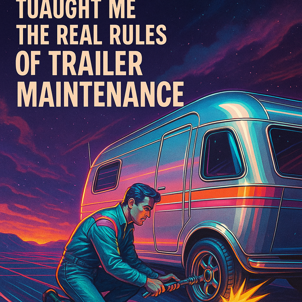 How One Spring Breakdown Taught Me the Real Rules of Trailer Maintenance