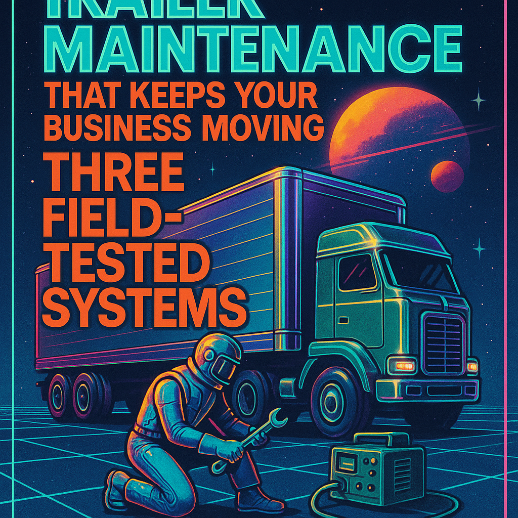Trailer maintenance that keeps your business moving: three field-tested systems