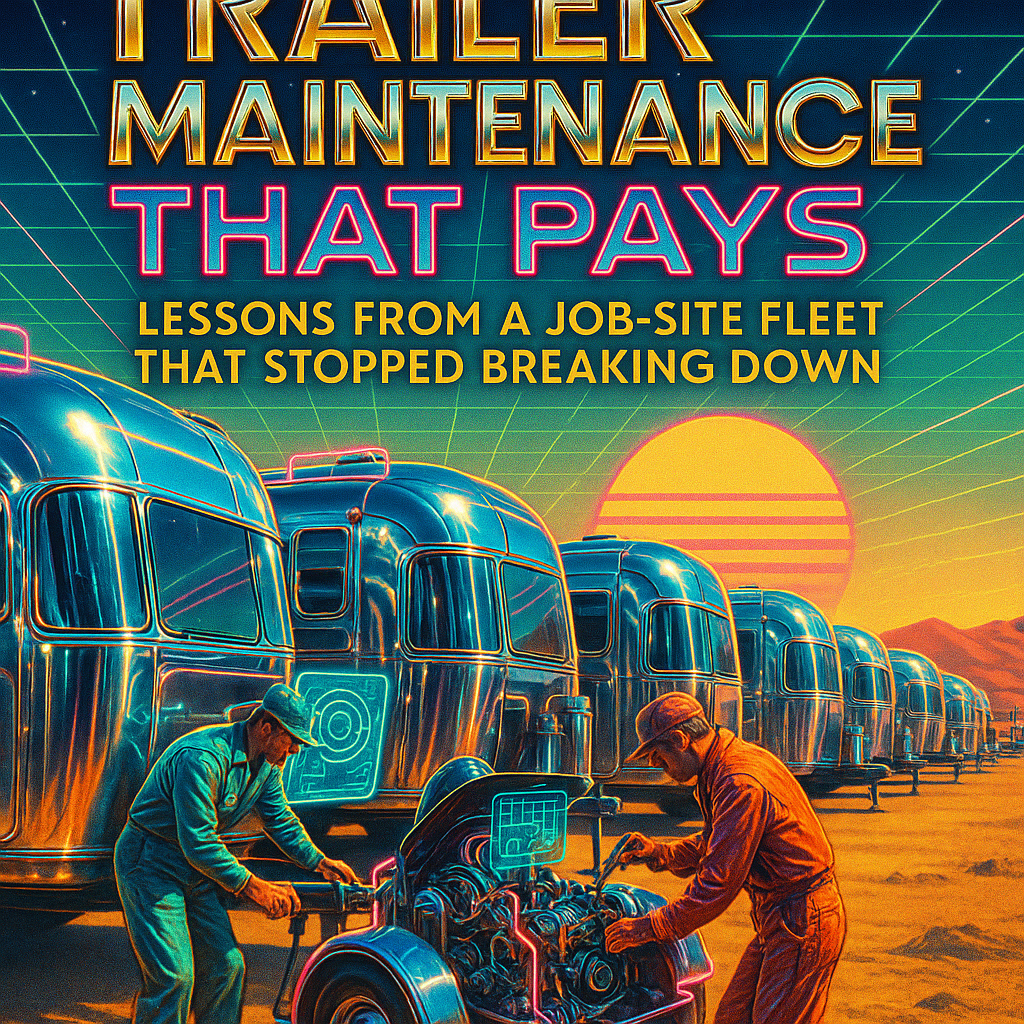 Trailer maintenance that pays: lessons from a job-site fleet that stopped breaking down